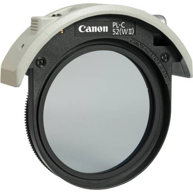 Canon 52mm PL-C Drop-In Circular Polarising Filter (WII)