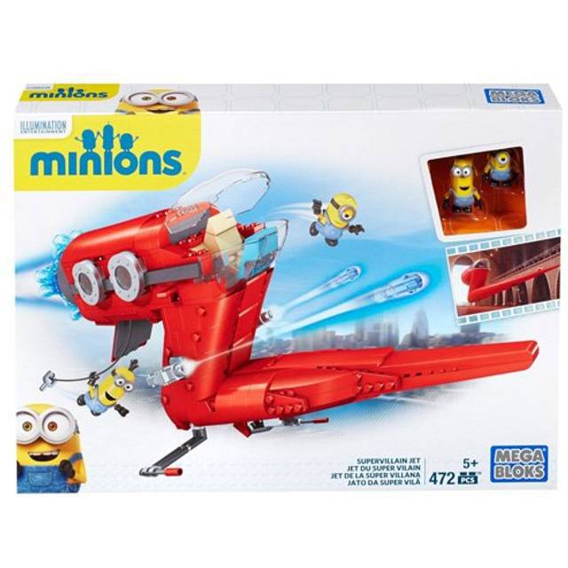 Mega Bloks Minions Supervillain Jet