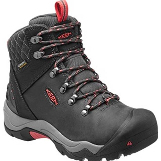 Keen Revel III Leather Textile Women's Ankle Boots - Black Rose - UK 4.5