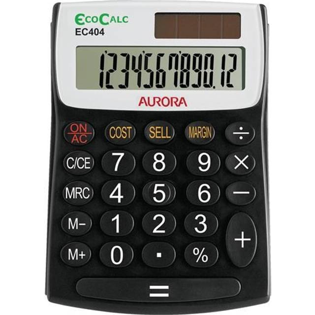 Aurora EC404 Handheld Calculator