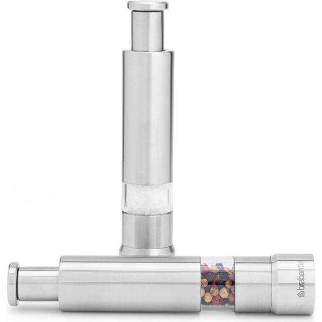 Brabantia Brabantia salt- och pepparkvarn set matt steel - Silverfärgad