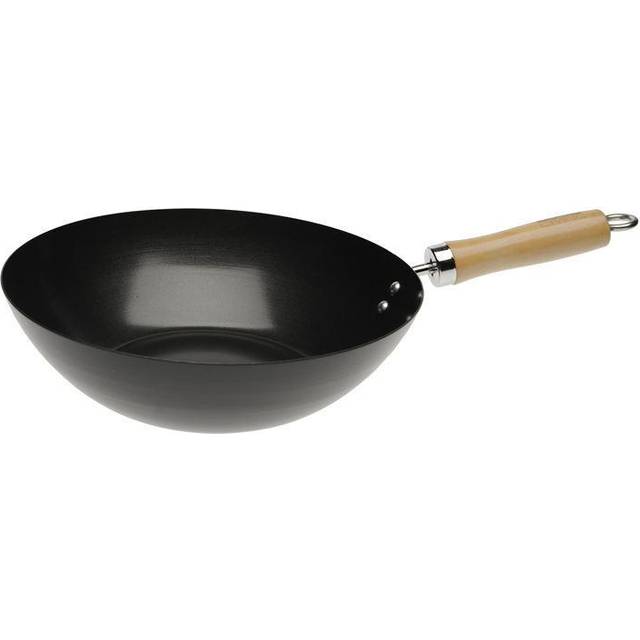 Typhoon living non stick 11 inch wok grey steel for all kind of hobs 1400.987