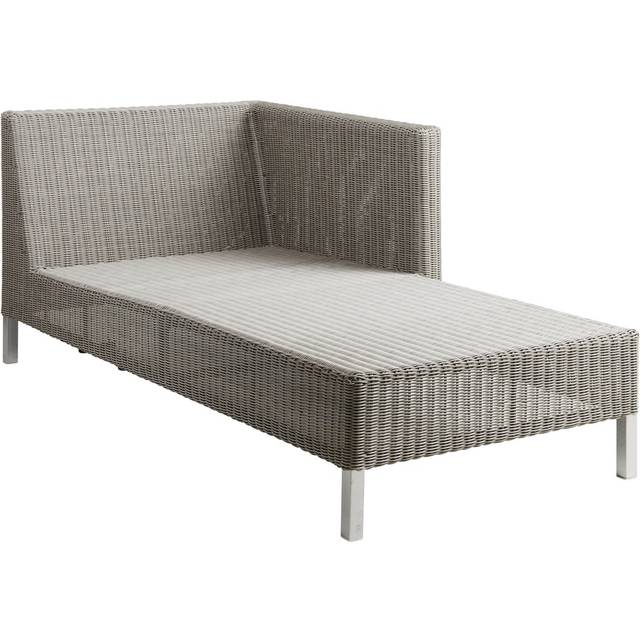 Cane-line Connect chaise longue Taupe, left