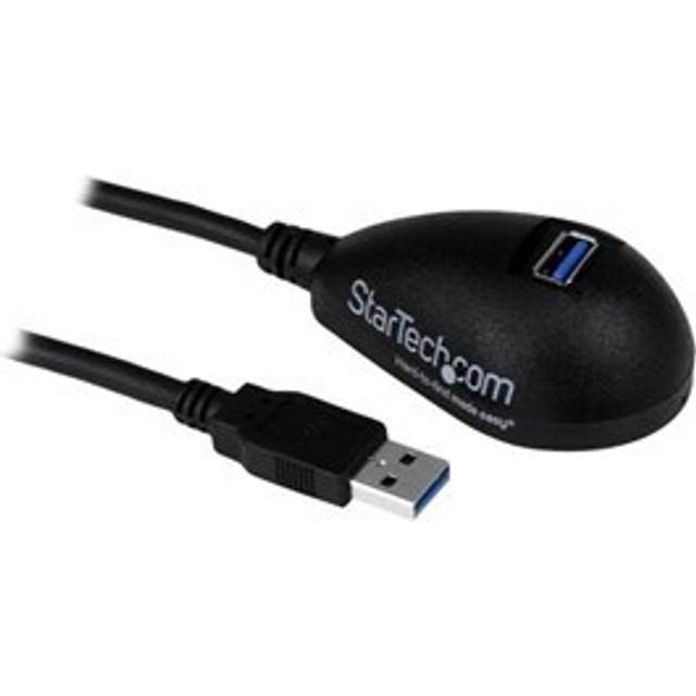 StarTech.com USB3SEXT5DKB Desktop SuperSpeed USB 3.0 Cable - A To ...
