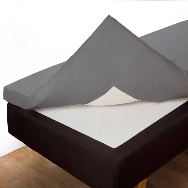Värnamo Of Sweden - Dra På Lakan Percale Mörkgrå 210X210