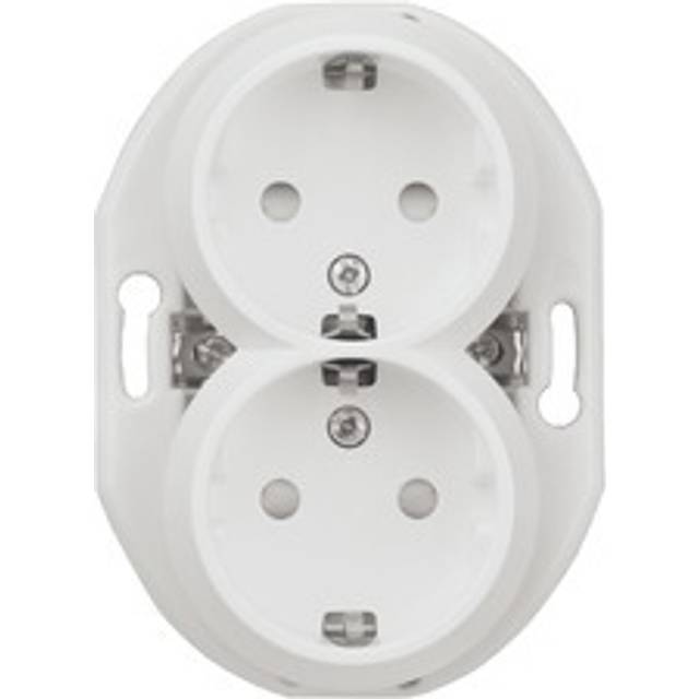 Schneider Electric Renova WDE011126 Vägguttag utan ram, jordat, 2-vägs