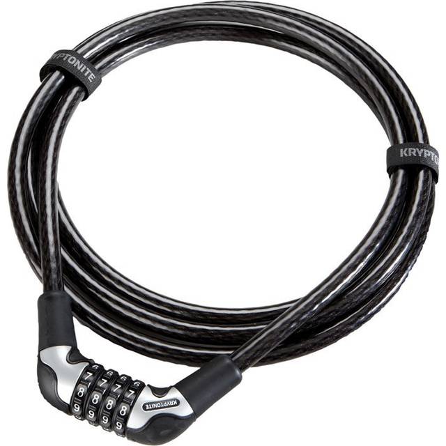 Kryptonite KryptoFlex Bike Lock Cable  2FT/6FT/10FT Long 12mm Thick Heavy Duty Braided Steel Cable Anti-Theft Security Lock for Outdoor Equipment  Com