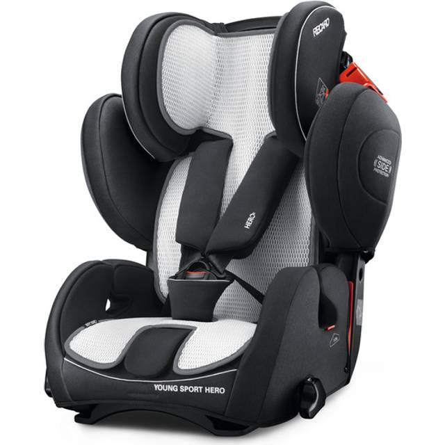 Recaro Kids, Young Sport Hero Air Meshöverdrag, barn bilstolsskydd 9–36 kg, utmärkt luftcirkulation, vändbar gjord av ventilerande nättyg och bomull