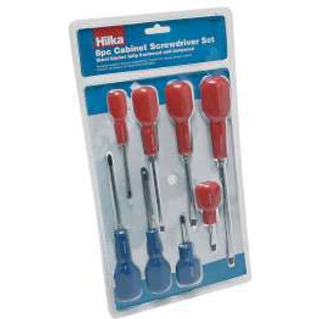 Hilka 32600008 Cabinet Maker Screwdriver Set 8 Piece