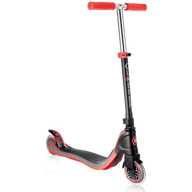 Globber – barn tonåring scooter flöde vikbar 125, 2-hjuls skotrar justerbar höjd sparkskoter, perfekt val för barn att övergå till sin första 2-hjuls skoter. Robust design upp till 100 kg