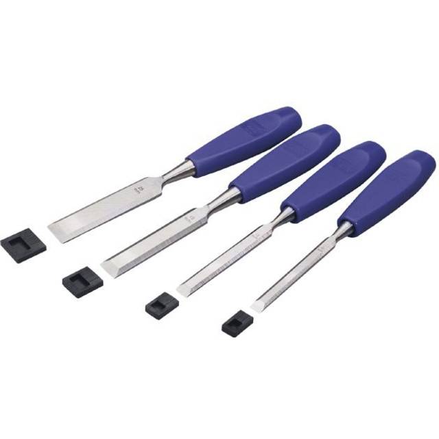 Draper 69619 4 Piece Bevel Edge Wood Chisel Set