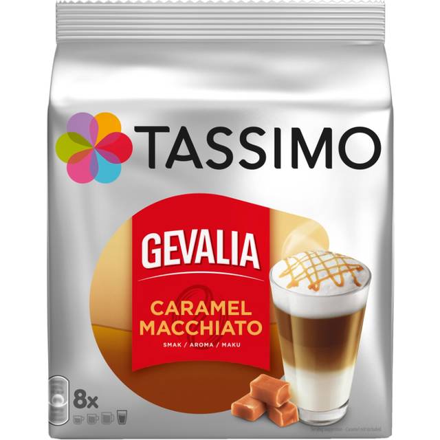 Gevalia Caramel Latte Macchiato  - 16 pods for Tassimo