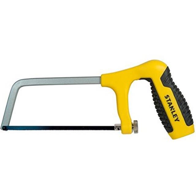 Stanley 1-15-317 Mini Hacksaw with Pistol Grip, Black/Silver, 152 mm