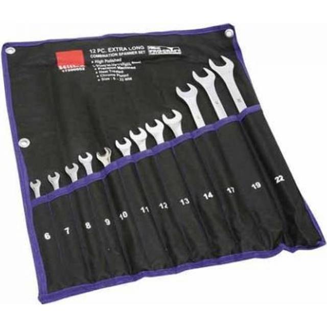 17200602 Pro Craft Extra Long Comb Metric Spanner Set