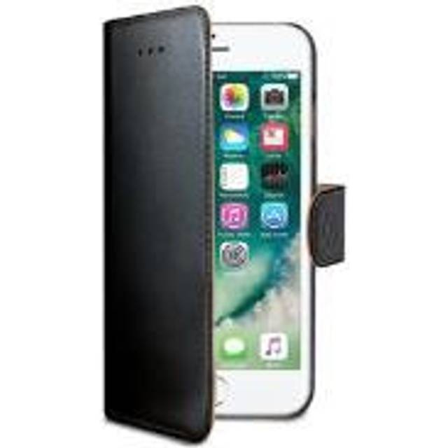 Wally Wallet Case iPhone 7/8/SE 2 gen Svart/Brun