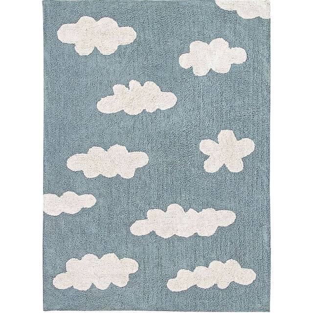 Lorena Canals - Washable Rug Clouds - Barnens matta - Grey - W120 x L160 cm