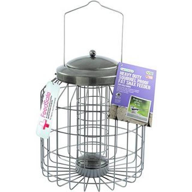 Gardman Heavy Duty Squirrel Proof Fat Snax Bird Feeder Feedsafe Biocidal Coating