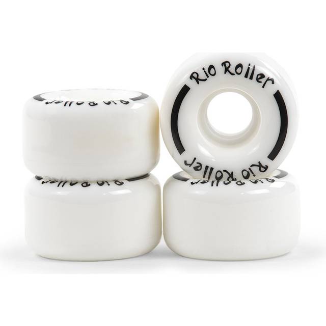 Rio Coaster Roller Skate Wheels 4-Pack (58mm - Yellow)