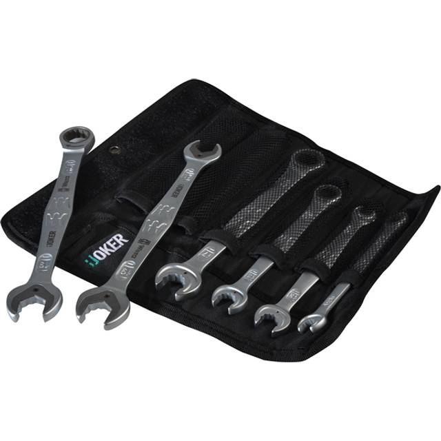 Wera Joker Combination Double Open-Ended Wrench 6 Piece Set