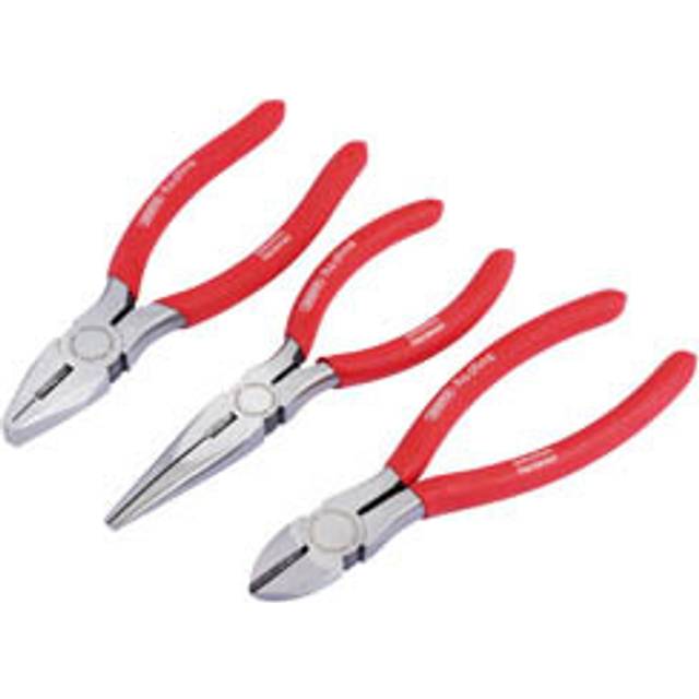 Draper 160MM Pliers Set with Pvc Dipped Handles (3 Piece) - RL-PSET