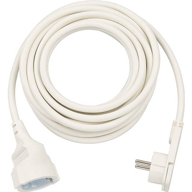 Brennenstuhl 1168980250 Plastförlängningskabel, Vit, 5 m