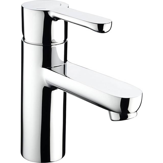 Bristan - Nero Basin Sink Mono Mixer Tap Modern Chrome Stylish Round Single Lever