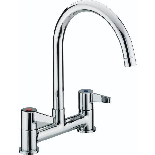 Design Kitchen Sink Mixer TapUtility Lever Modern Chrome - Bristan