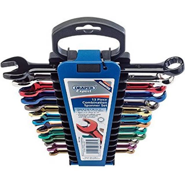 Draper Expert 13 Piece Hi Torq Coloured Combination Spanner Set