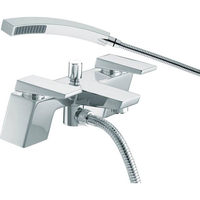 Deck Mounted Bath Shower Mixer - Chrome
