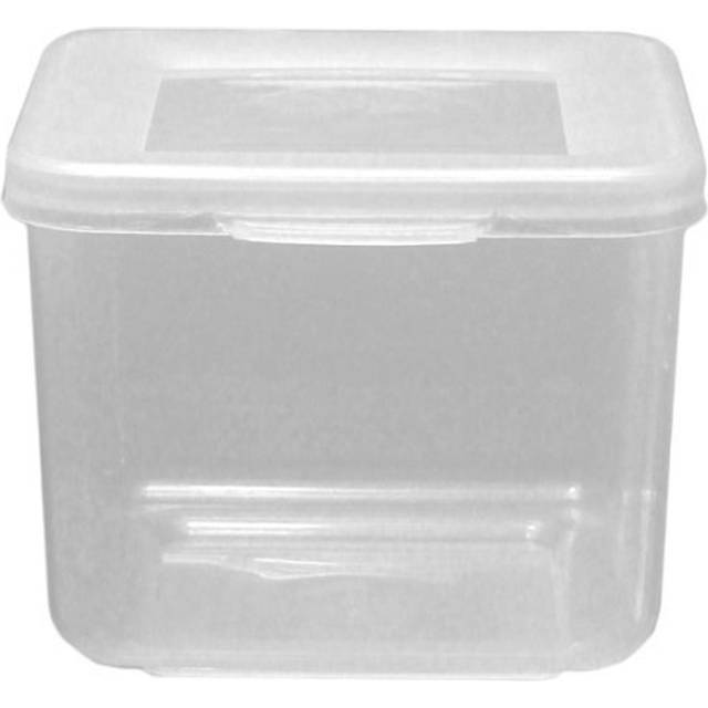Plastic Food Container Square 300ml - Clear by Beaufort