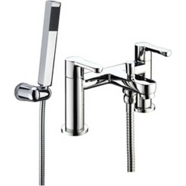 Deck Mounted Bath Shower Mixer - Chrome (10cm)