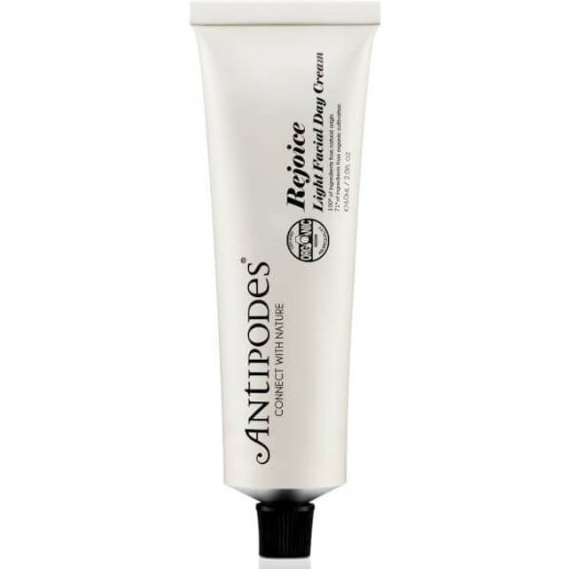Antipodes Organic Rejoice Light Facial Day Cream - 60ml - Expiry Date