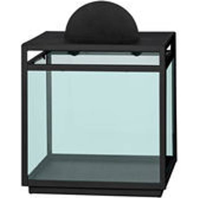 AYTM - Turris Lantern 23x23x30,5cm - schwarz, mint/LxBxH 23x23x30,5cm - pale mint (30.5 x 23.0 x 23.0cm)