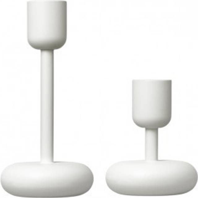 Iittala - Nappula Ljusstakar 2-pack - Vit
