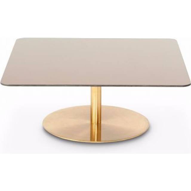 Tom Dixon Flash soffbord 80x80 cm Koppar-mässingsstativ