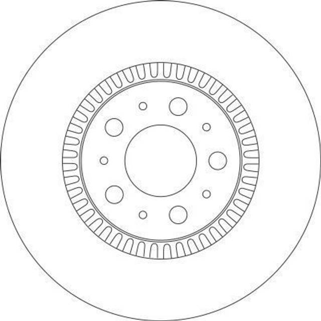 Bromsskiva 17012 ABS