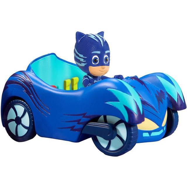 PJ Masks Vehicle  Cat-Car & Catboy Figure  Kids Toys for Ages 3 Up by Just Play