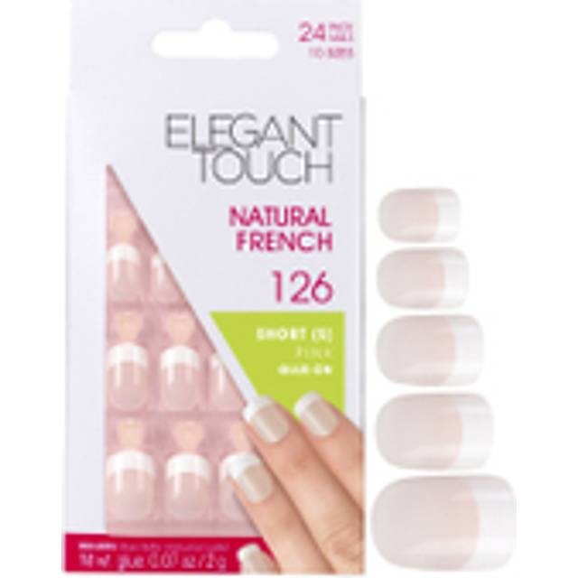 Elegant Touch French Pink 126 Square Nails Gift set