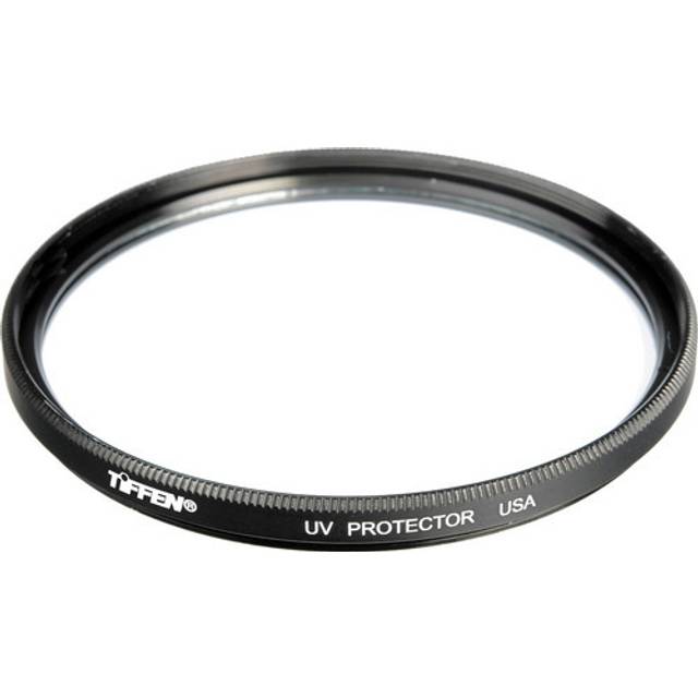 Tiffen 82mm UV Protector Camera Lens Filter with Focus Camera Lens Cleaning Brush Bundle in Clear