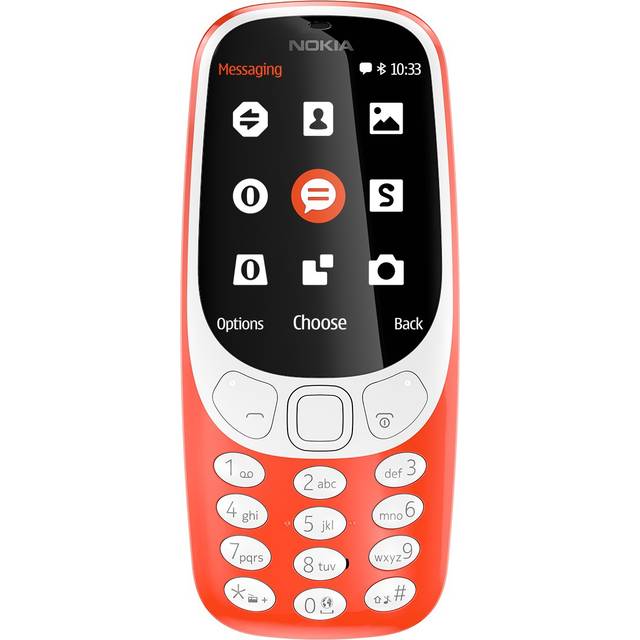 Nokia 3310 2G Vodafone 16GBMobiltelefon (2,4 Zoll Farbdisplay, 2MP Kamera, Bluetooth, Radio, MP3 Player, Dual Sim) dark blue