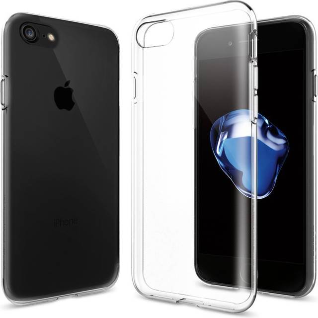 Spigen Liquid Crystal Blossom Fodral Kompatibel med iPhone SE 2020, iPhone 8 och iPhone 7 -Shine