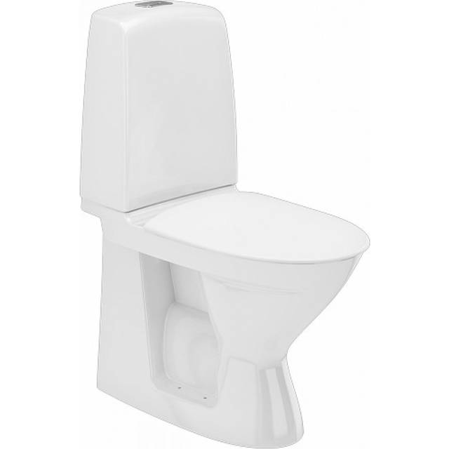 Ifö Spira Rimfree 6260 Toalettstol med mjuksits, enkelspolning