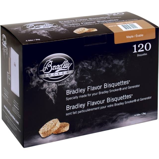 Bradley Smoker Maple Bisquettes x 120