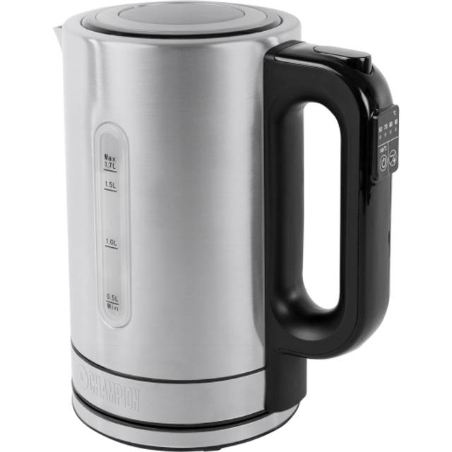 Champion Nordic - Vattenkokare Temp 1,7l Rostfri