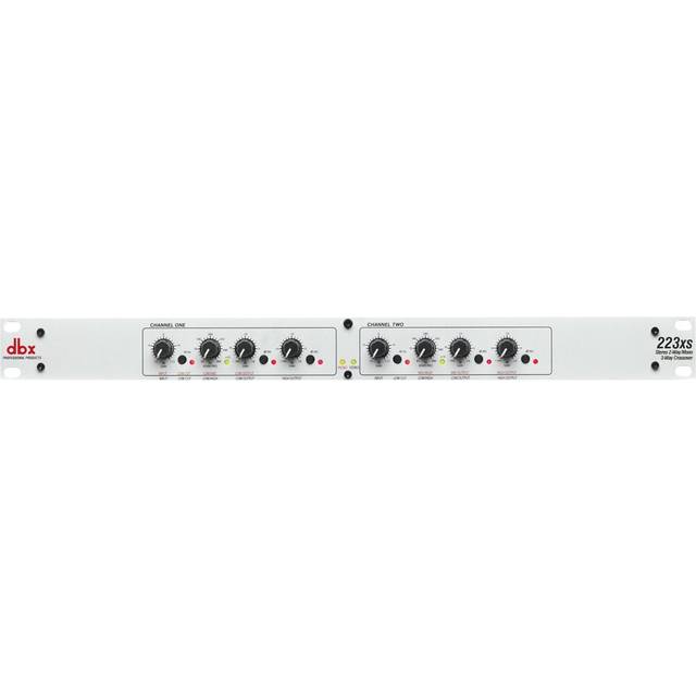 DBX 223XS - Filtre actif 2 voies stereo - 3 voies mono