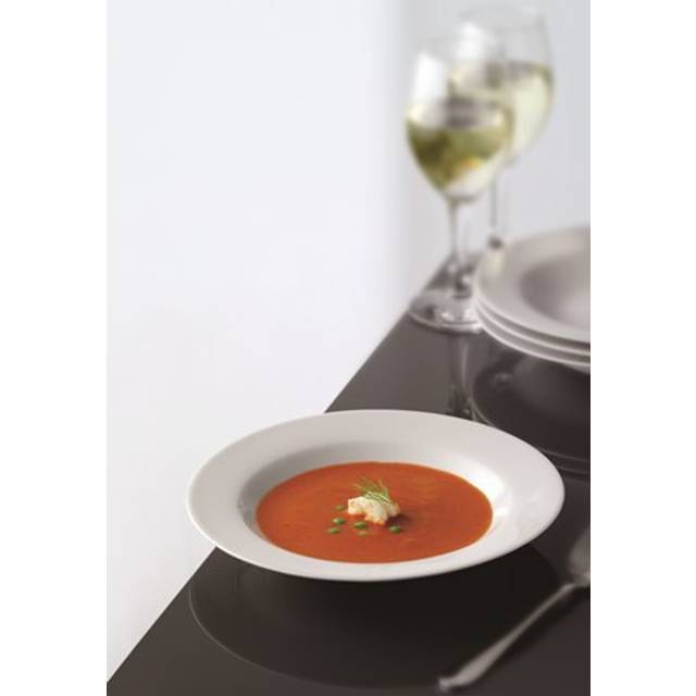 Aida Café deep plate Ø22 cm 4-pack White