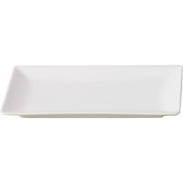 Aida - Quadro Rektangulär Tallrik 25x15 Cm - Svart