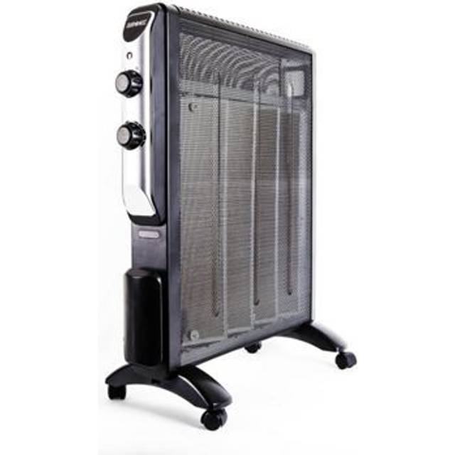 Duronic Heater HV220 with Mica Panels | 2kW | Electric | Radiant and Convection | Micathermic | Convector Heater with Thermostat | 2 Heat Setting