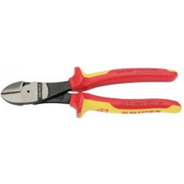 Knipex - vde Fully Insulated High Leverage Diagonal Side Cutters (180mm) (31927)