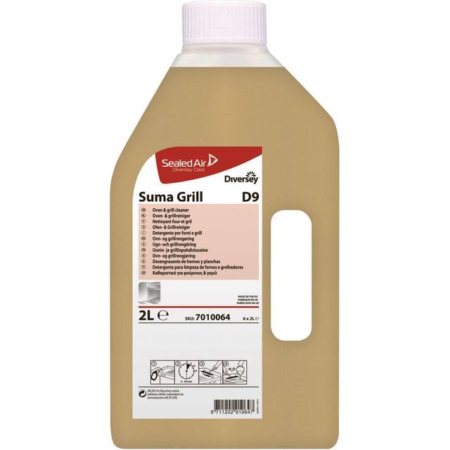 Diversey Suma Grill D9 Oven Cleaner 2 Litre (6 Pack)